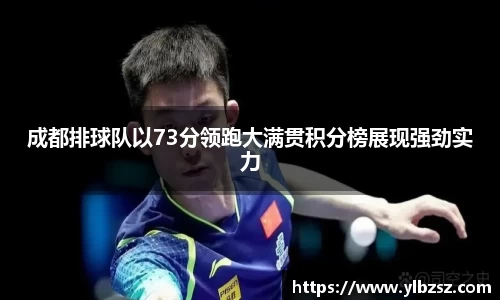 成都排球队以73分领跑大满贯积分榜展现强劲实力